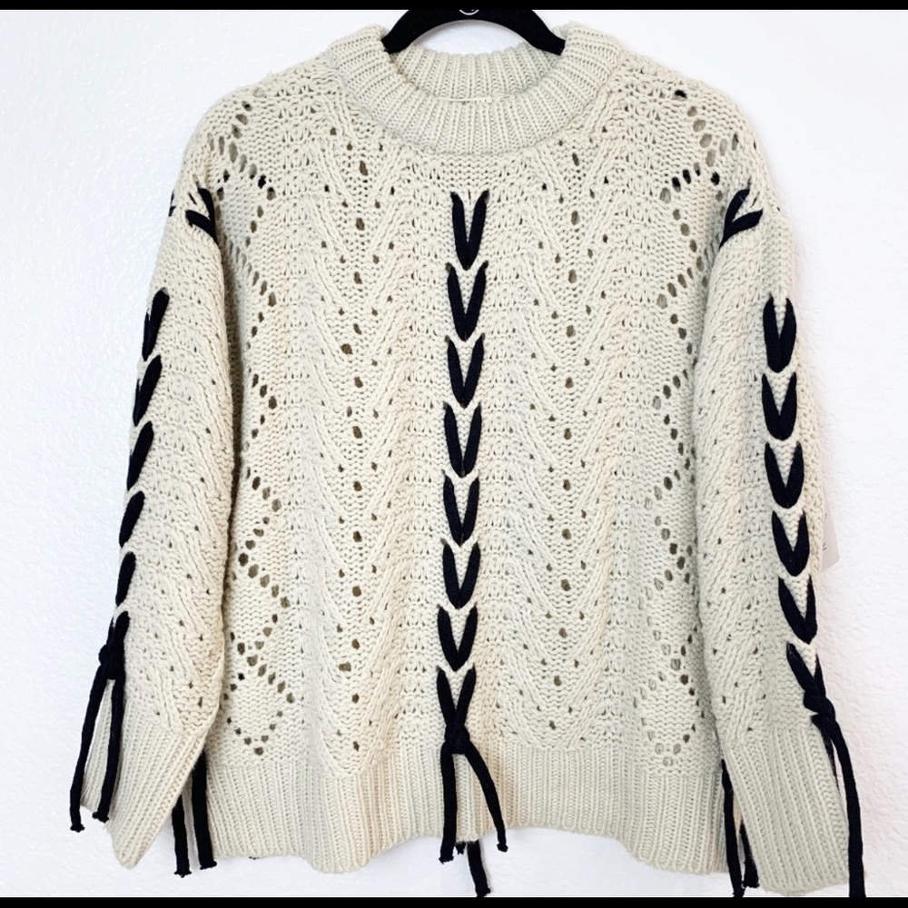 Oversized thick chunky sweater